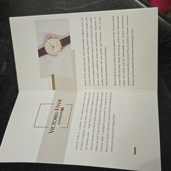 VICTORIA HYDE LONDON Ladies SPARKLE STAR Quartz  Watch NEW WITH TAGS AND BOX - Picture 13 of 13